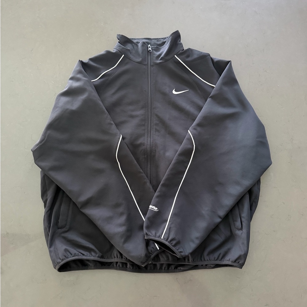 Supreme Nike Men's Black Track Jacket Brand New No tags